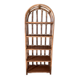 Rattan shelf