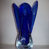 Blown glass vase