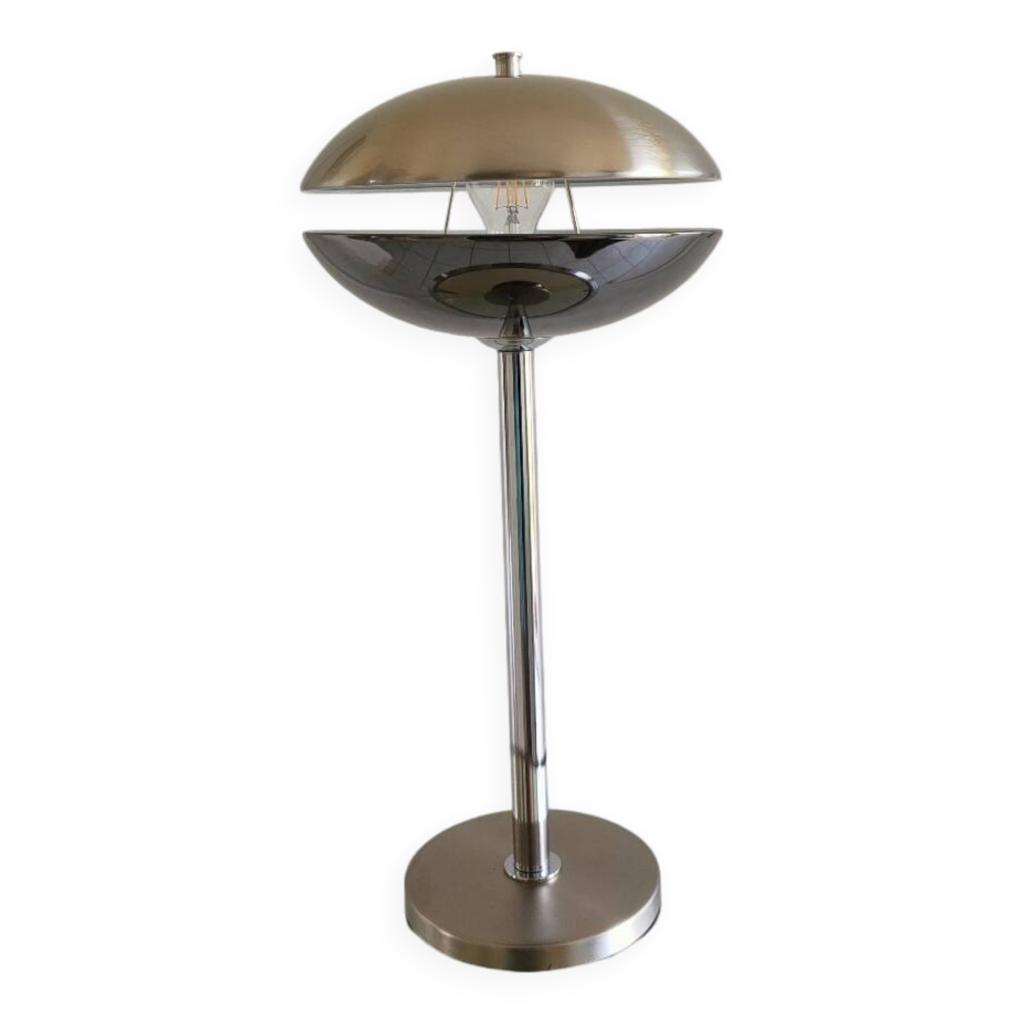 Lampe soucoupe space age 1970 ovni