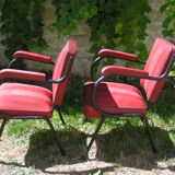 Red skai chairs 60s