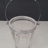 Glass ice bucket