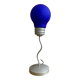 Blue Klein lamp bulb postmodern 90s Pop Art style