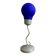 Blue Klein lamp bulb postmodern 90s Pop Art style