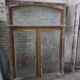 Pair of solid oak windows from the early 20th century.