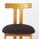 Set of 6 Danish 'T' shaped chairs – 1960s Mid-Century Modern Design