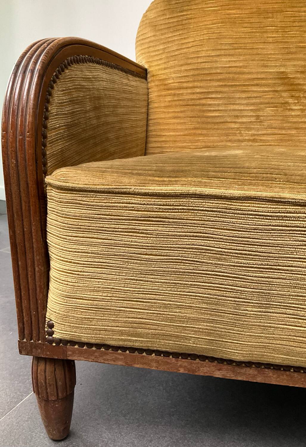 Pair of Art Deco armchairs