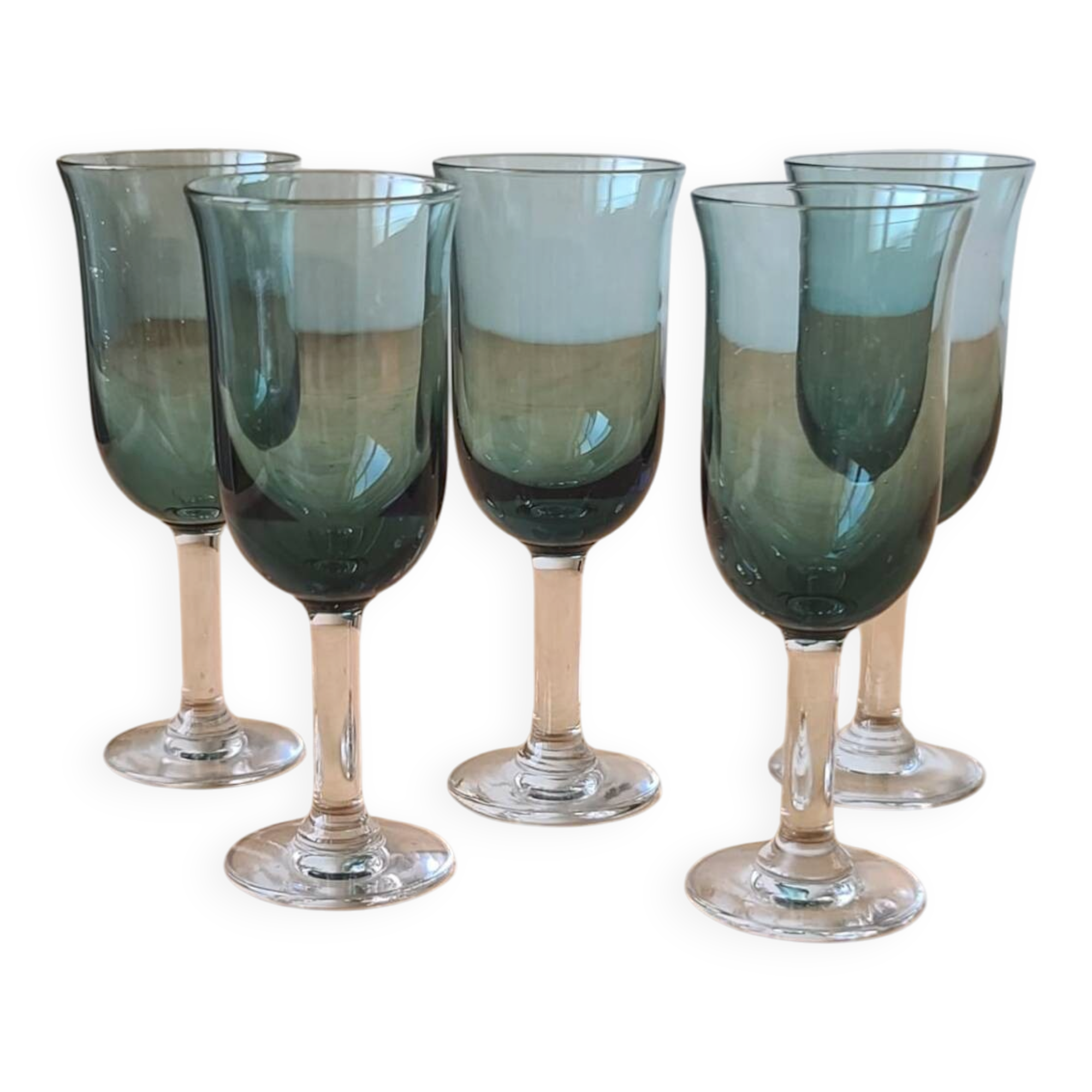 Lot de 5 verres à liqueurs