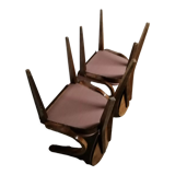 Pair of art deco style armchairs