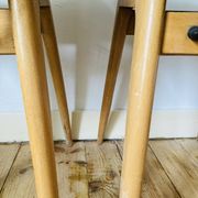 Green scandinavian wooden chairs 60/70