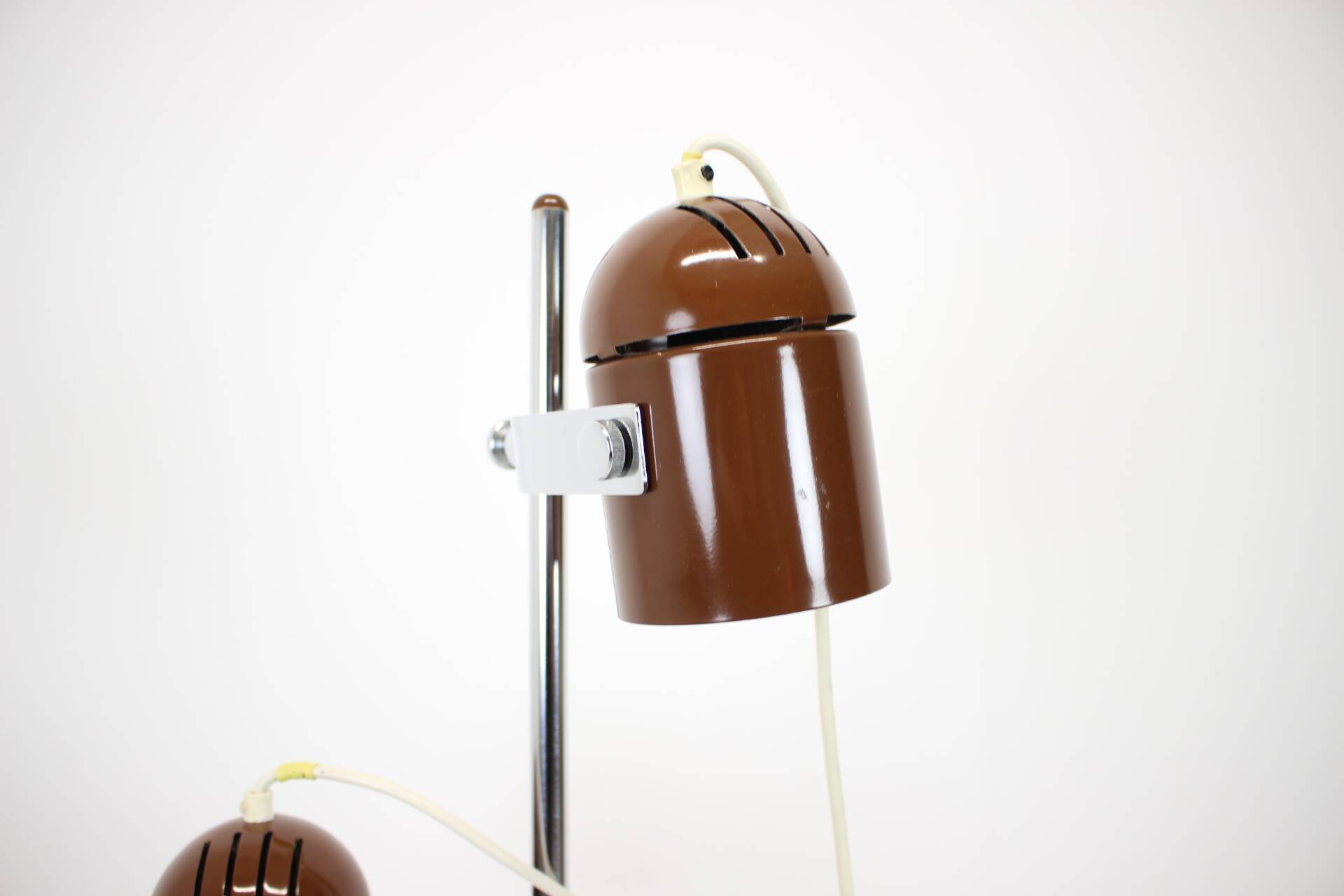 1970s Stanislav Indra Chrome Plated Floor Lamp, Czechoslovakia