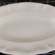 2 oval Sarreguemines ivory-colored bowls