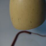 Golden brass casserole lamp 1950s