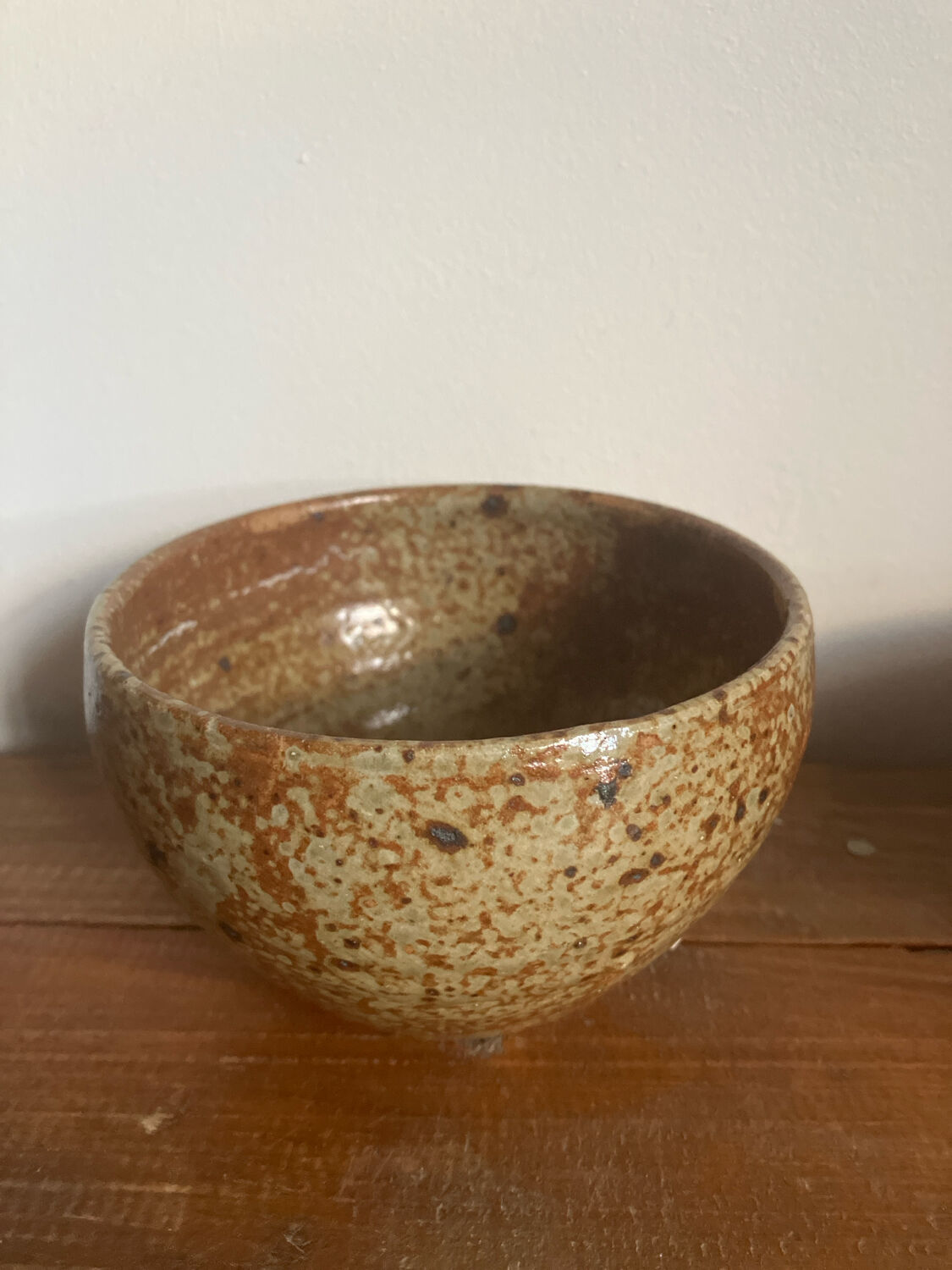 3 stoneware bowls