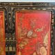 Lacquered Cabinet with Chinese Decorations, France, Art Deco, circa 1940