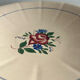 Hand-painted Digoin Sarreguemines salad bowl