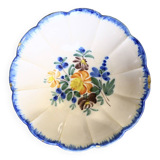 Old earthenware salad bowl
