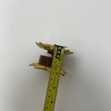 Gold Pair Oak Hand carved Door Handle Pullers Gio Ponti Guglielmo Ulrich