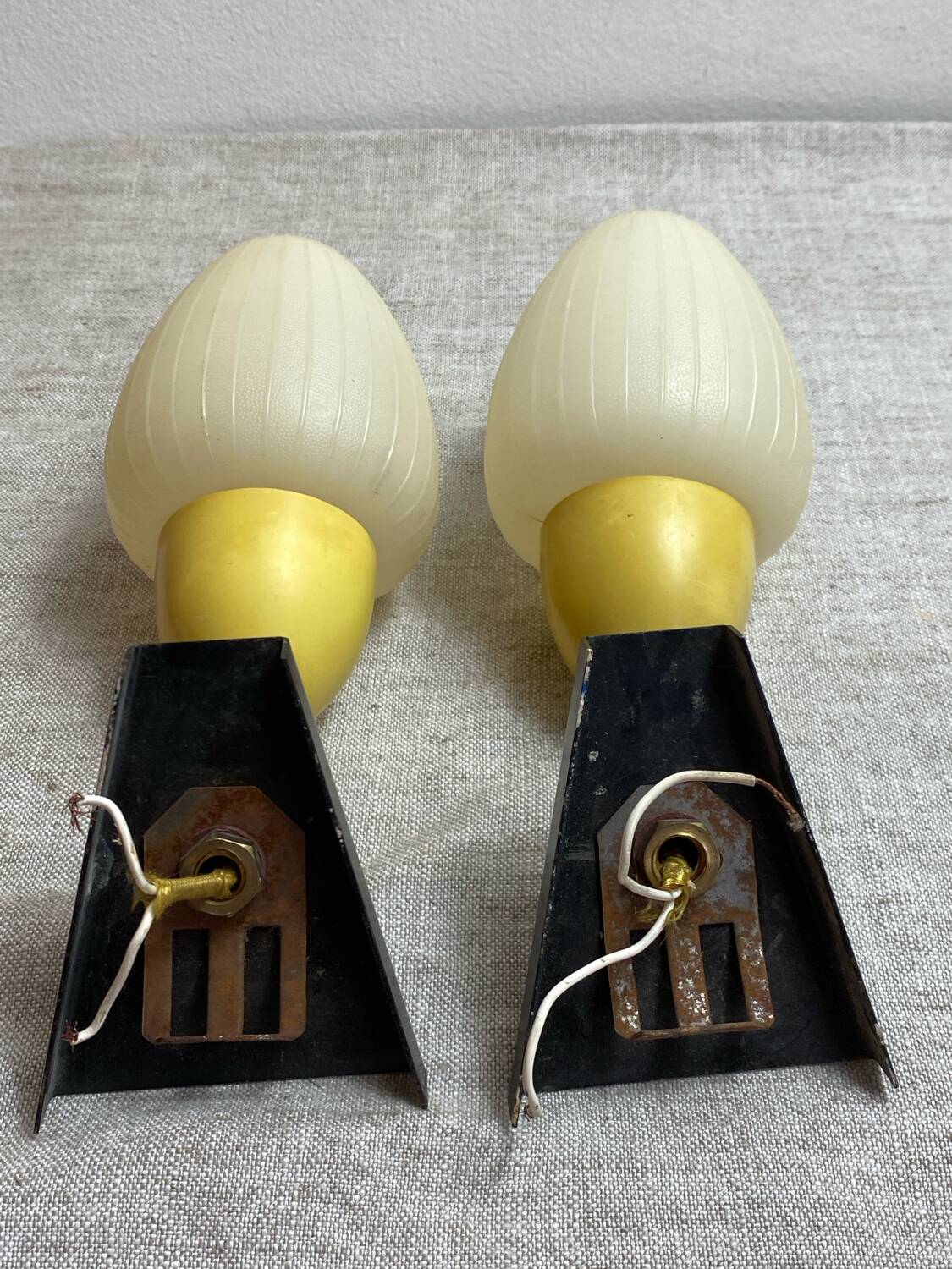 Paire d’appliques, années 60/70