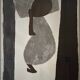Lithographie originale Sleeping Infant édition II de Gregorio Prestopino numérotée et signée. 55/60 vers 1960.
