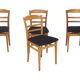 Set of 4 oak chairs, carl Malmsten, Sweden, 1970