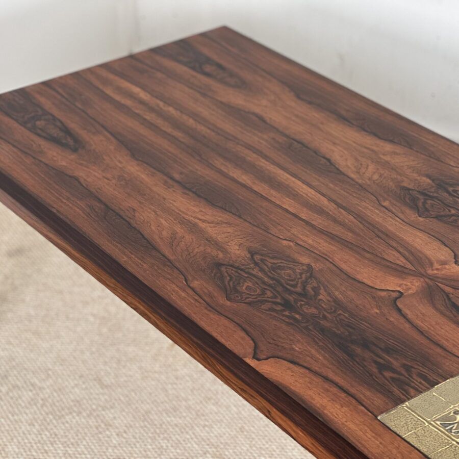 Table basse danoise par Johannes Andersen pour CFC en palissandre