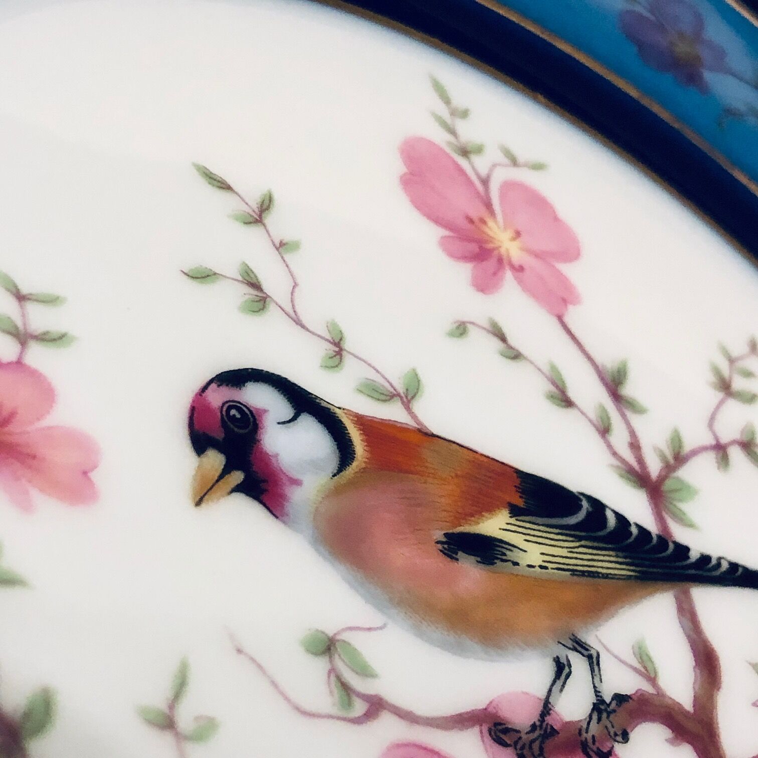 Limoges Chardonneret Plate