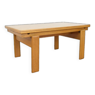 Table Basse Mid-Century en Chêne, 1960s