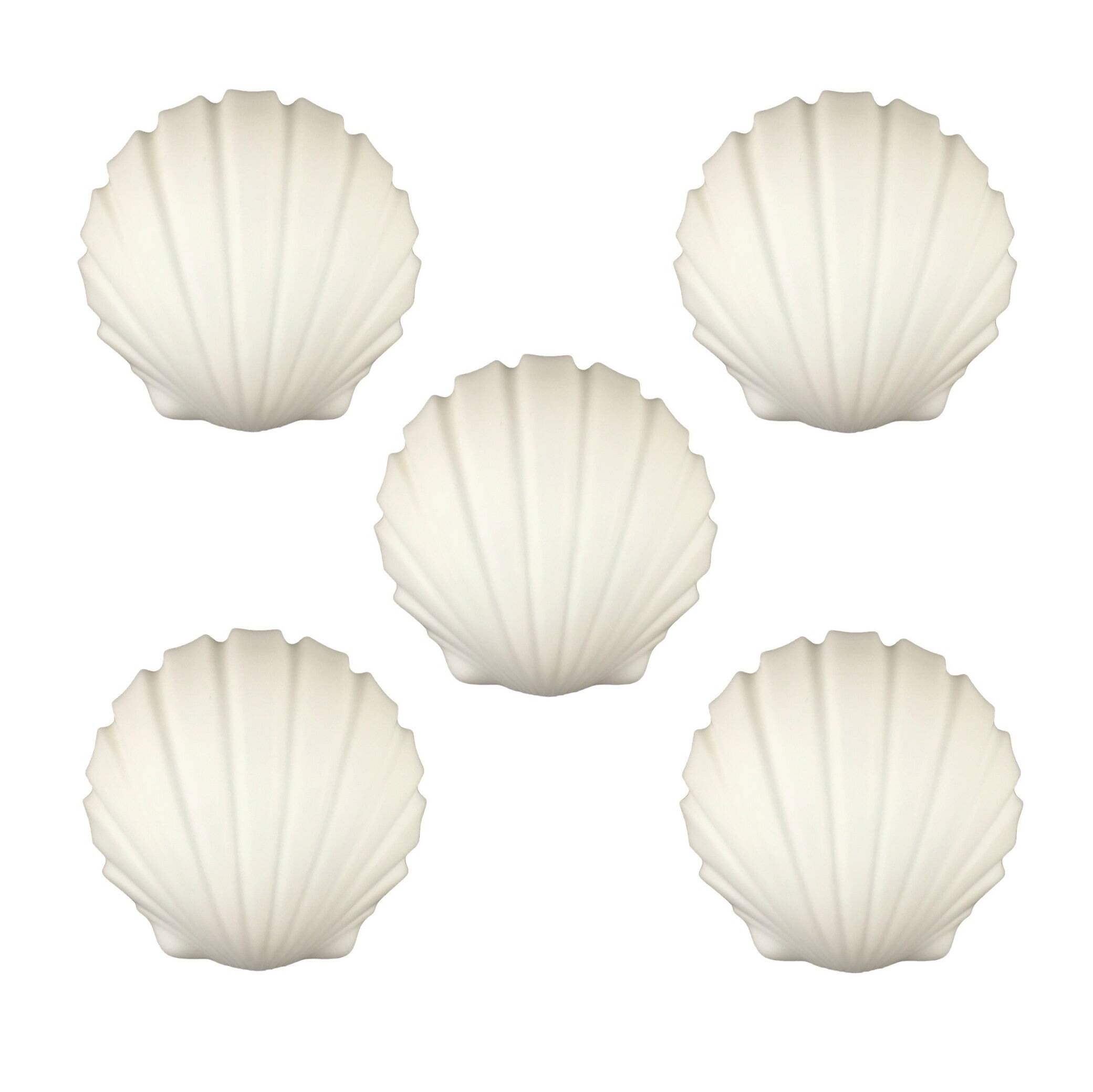 Shell-Shaped Opaline Glass Wall Light/Sconce from Limburg, Germany, 1970s