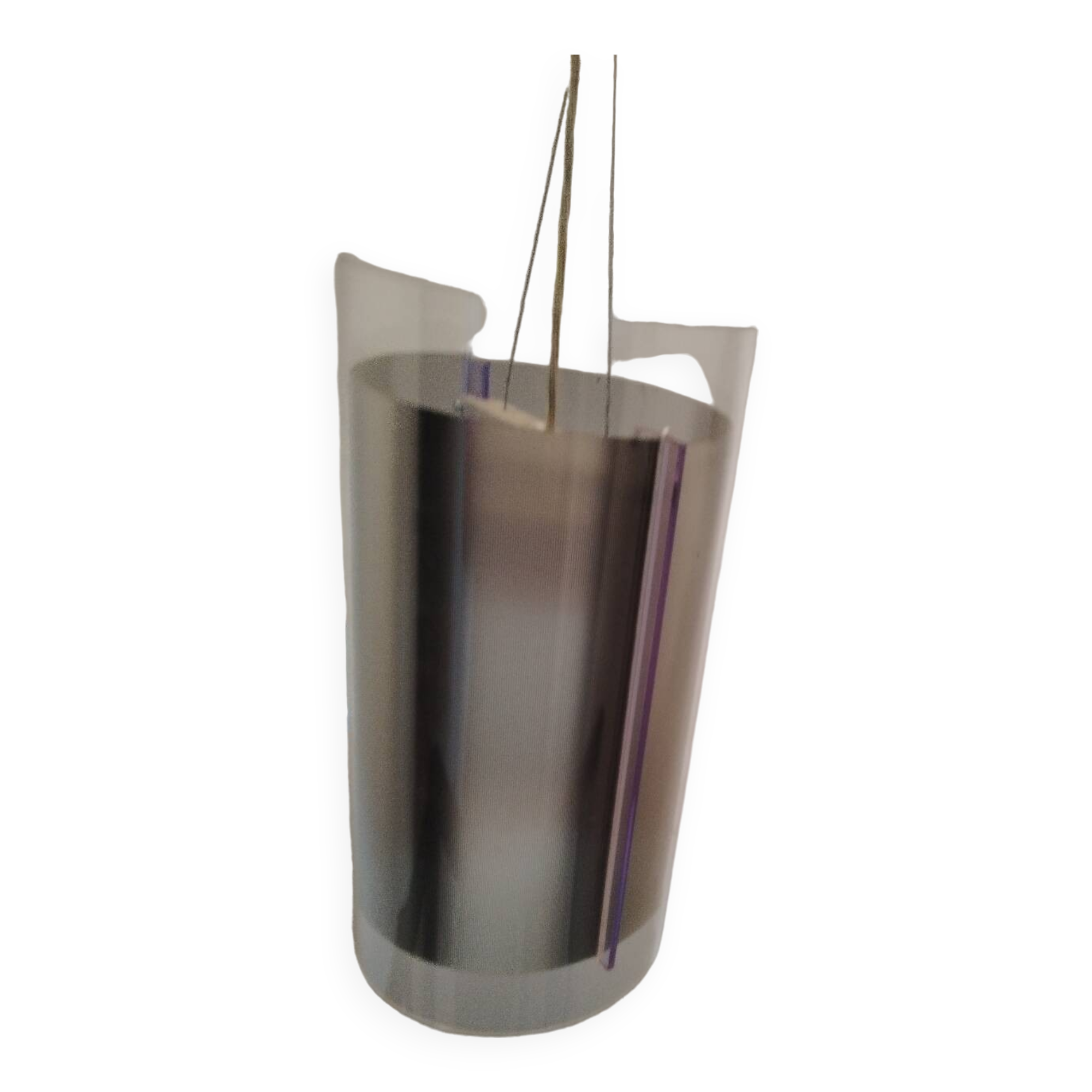 Designer plexiglass pendant light