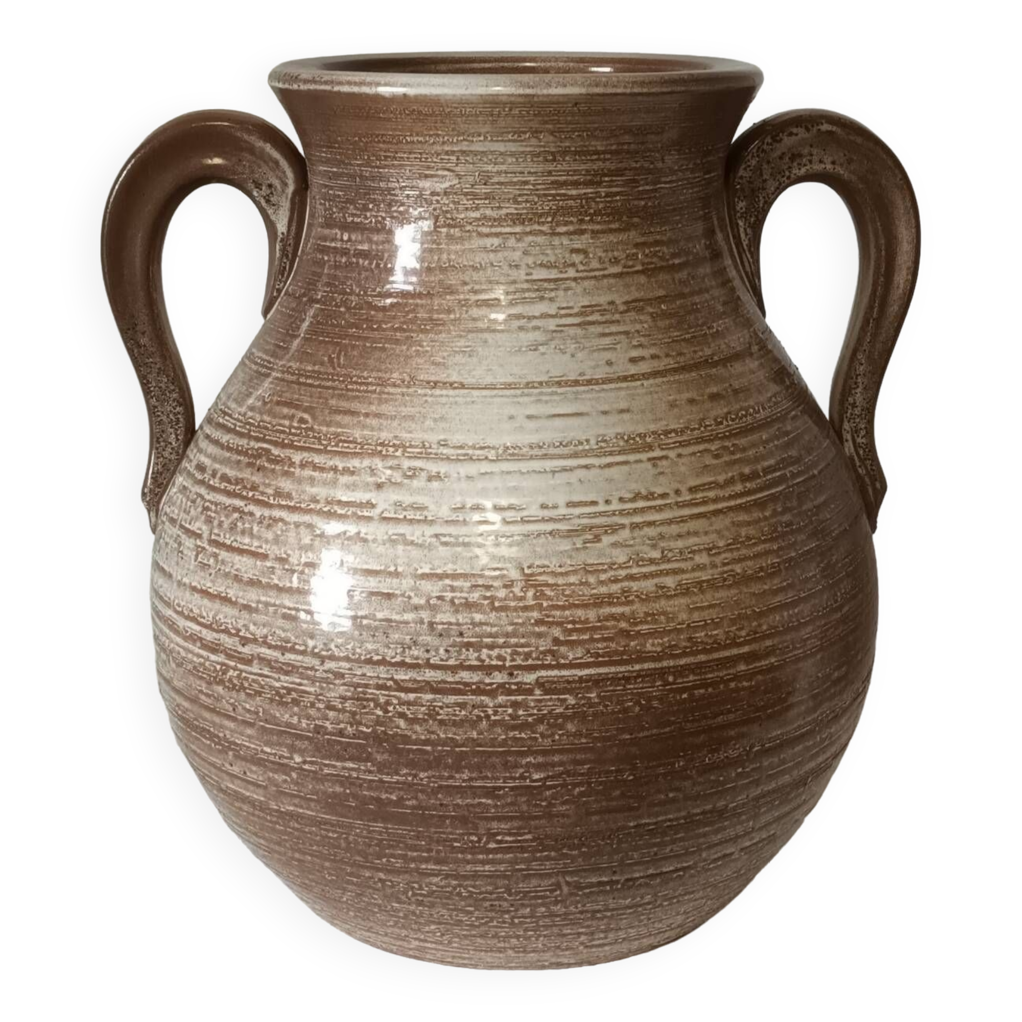 Vintage St Clément style ceramic jar