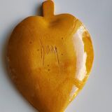 Ceramic leaf catchall from the 50s — Attributed to Dominique Baudart