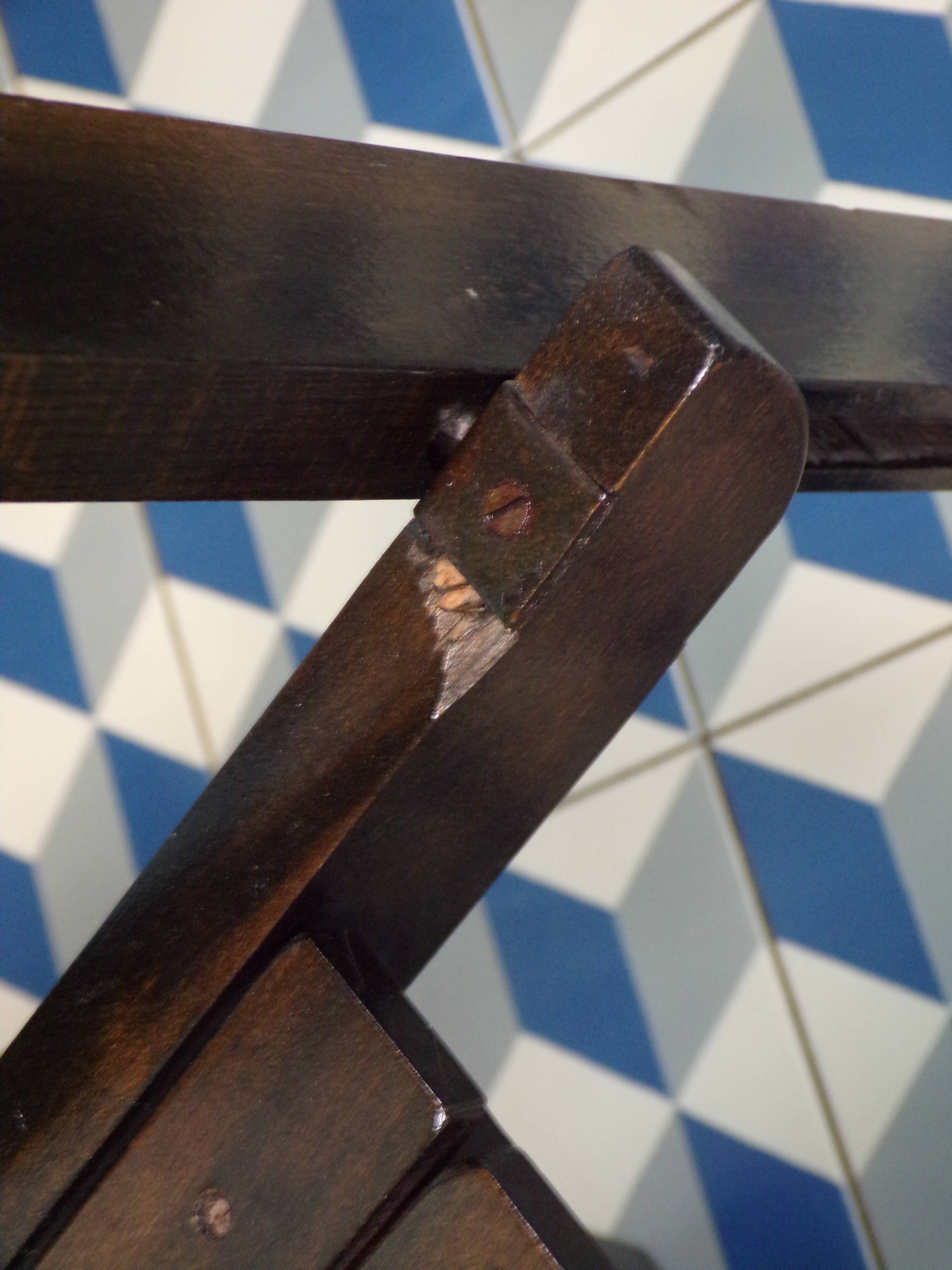 Vintage Italian folding chair
