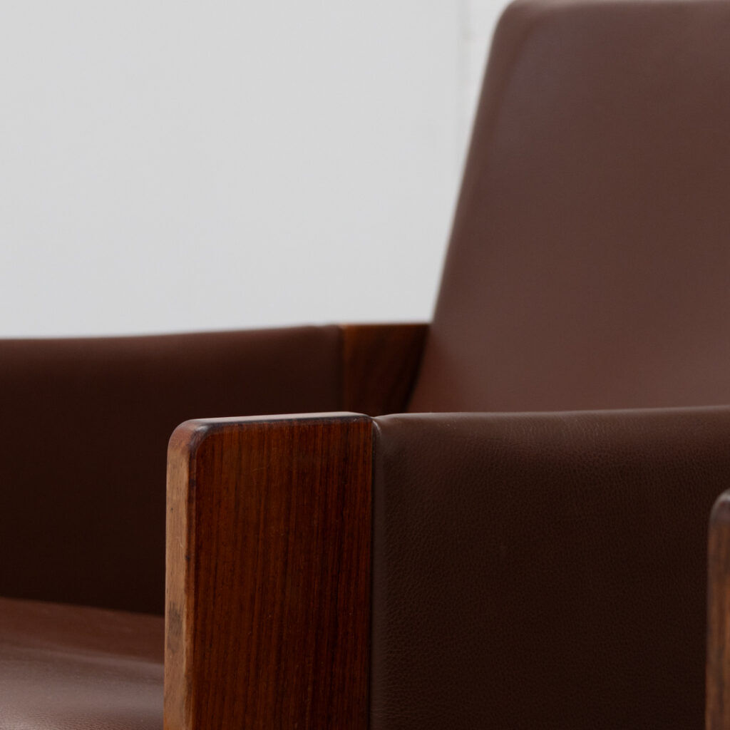 Set of 2 Cassina 917 armchairs by Afra & Tobia Scarpa 1960s