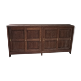 Fir craft furniture with 4 sliding doors
