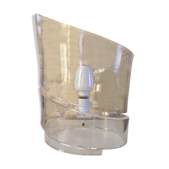 Lampe italienne vintage en plexi