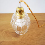 Suspension molded glass globe player