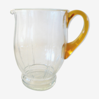 Glass pitcher