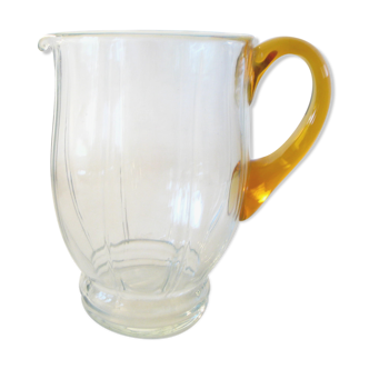 Glass pitcher