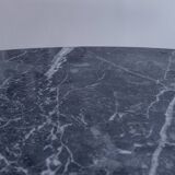Oval table in grey marble from Florence