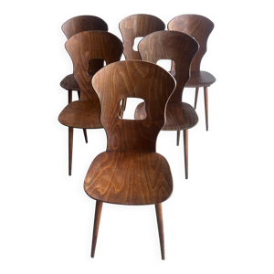 Ensemble de six chaises