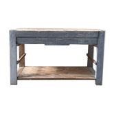 Wooden floor with large drawer 130 x 77 cm
