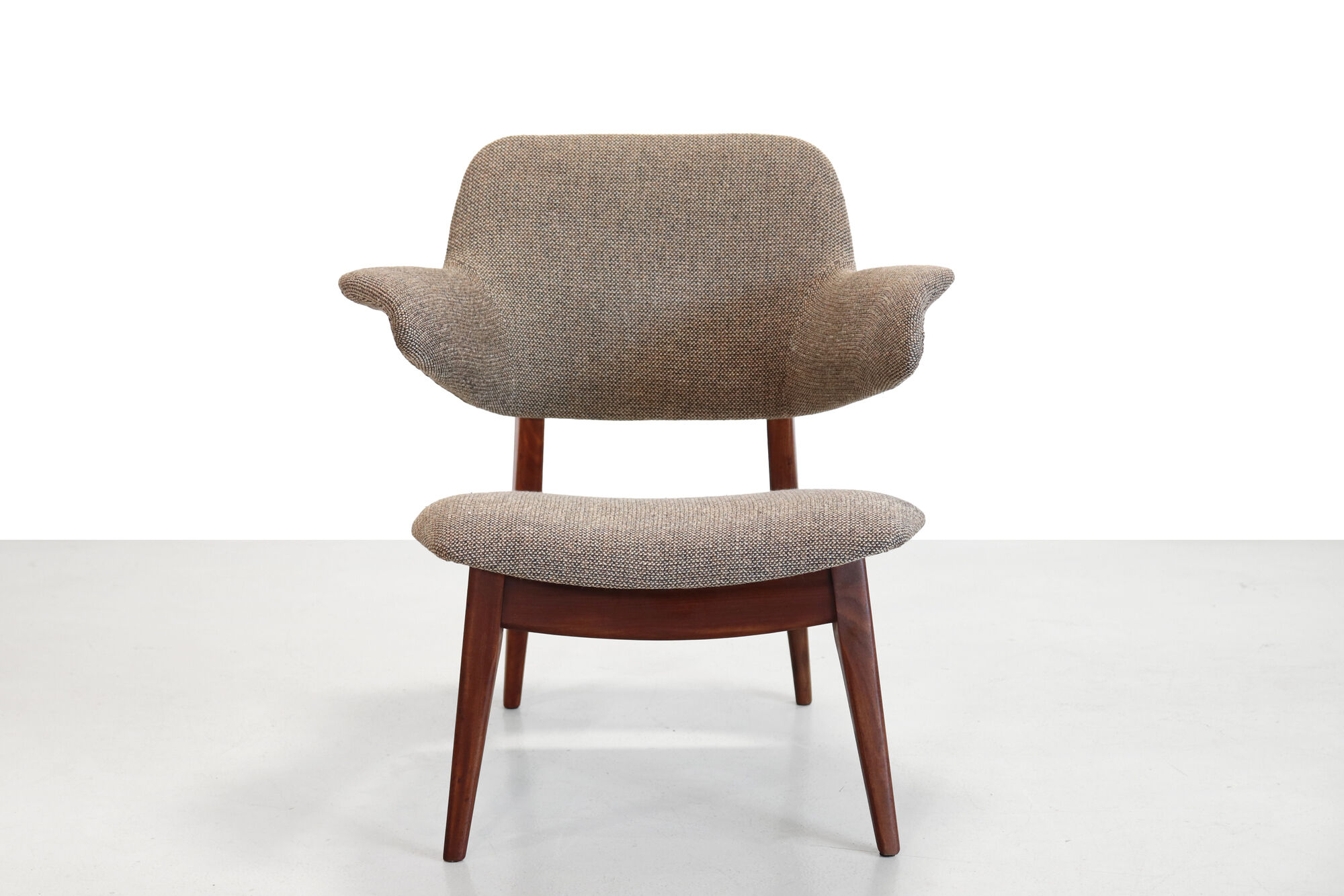 Teak Penguin chair by WeBe by Louis van Teeffelen