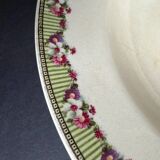 3 deep plates made of ironstone from Maastricht