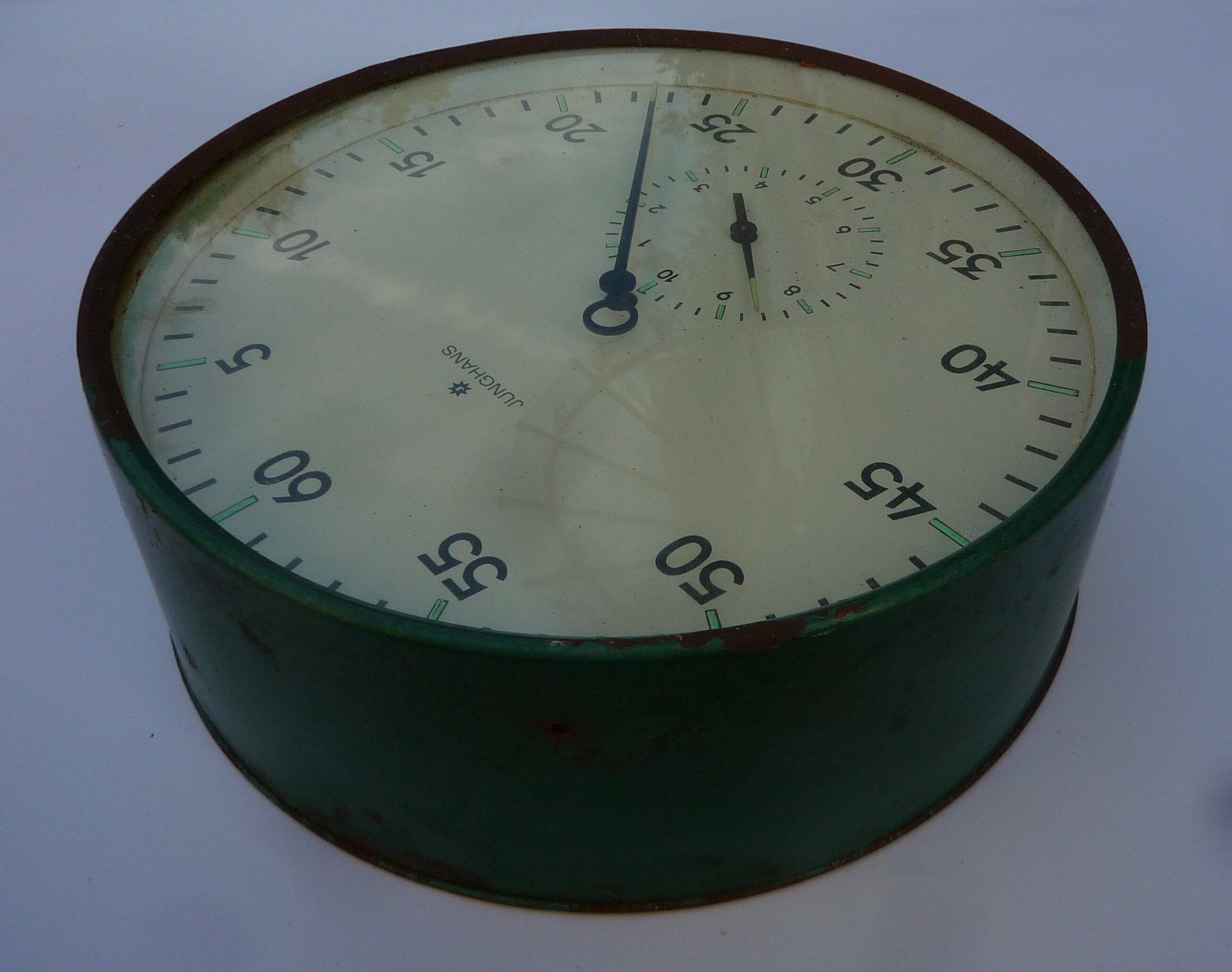Chronomètre murale mécanique Junghans - Antiquités