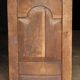 Elegant 18th century solid oak display cabinet.