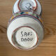 2 bowls signed Moroccan craftsmanship.