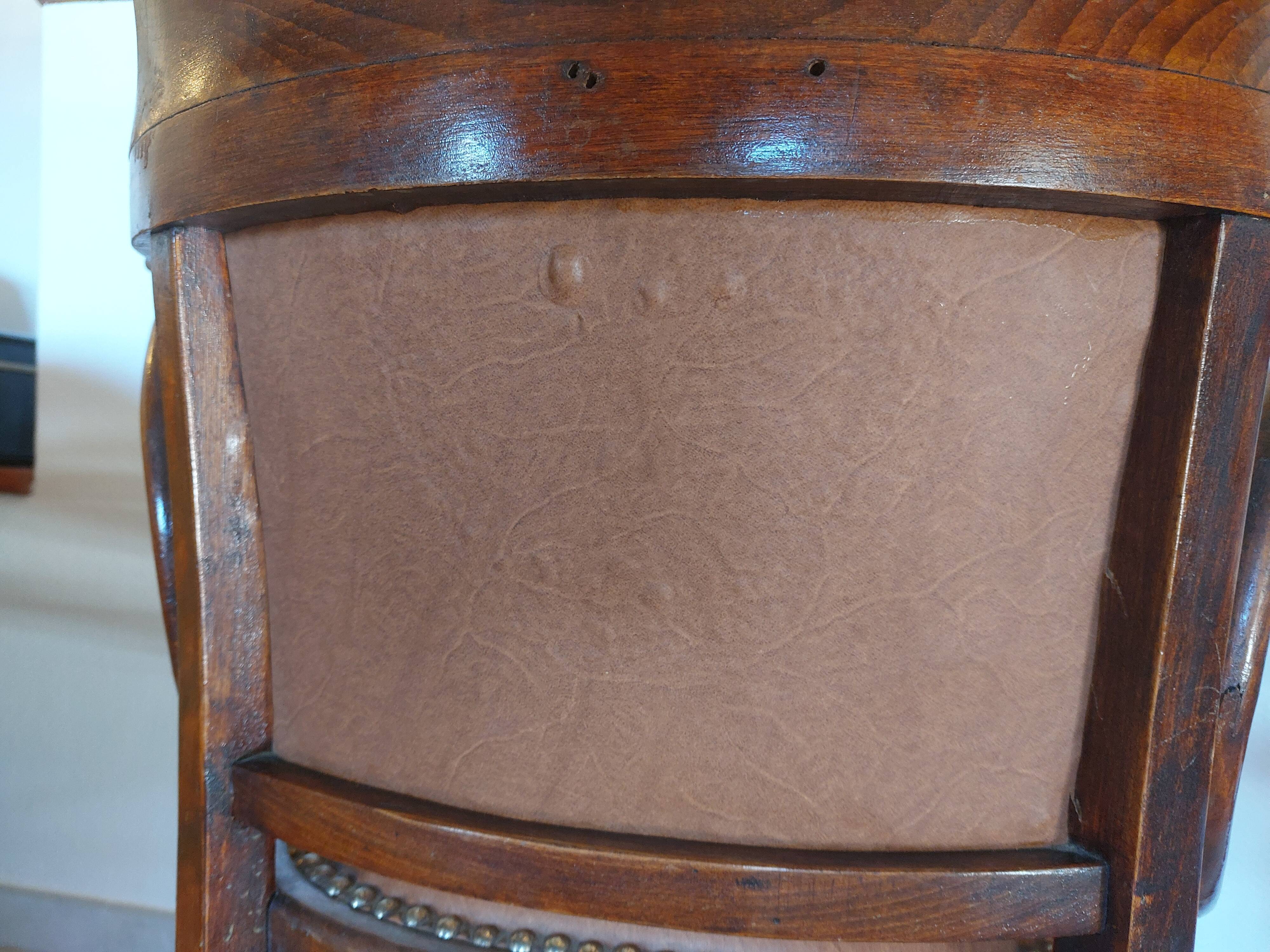 2 vintage Thonet armchairs