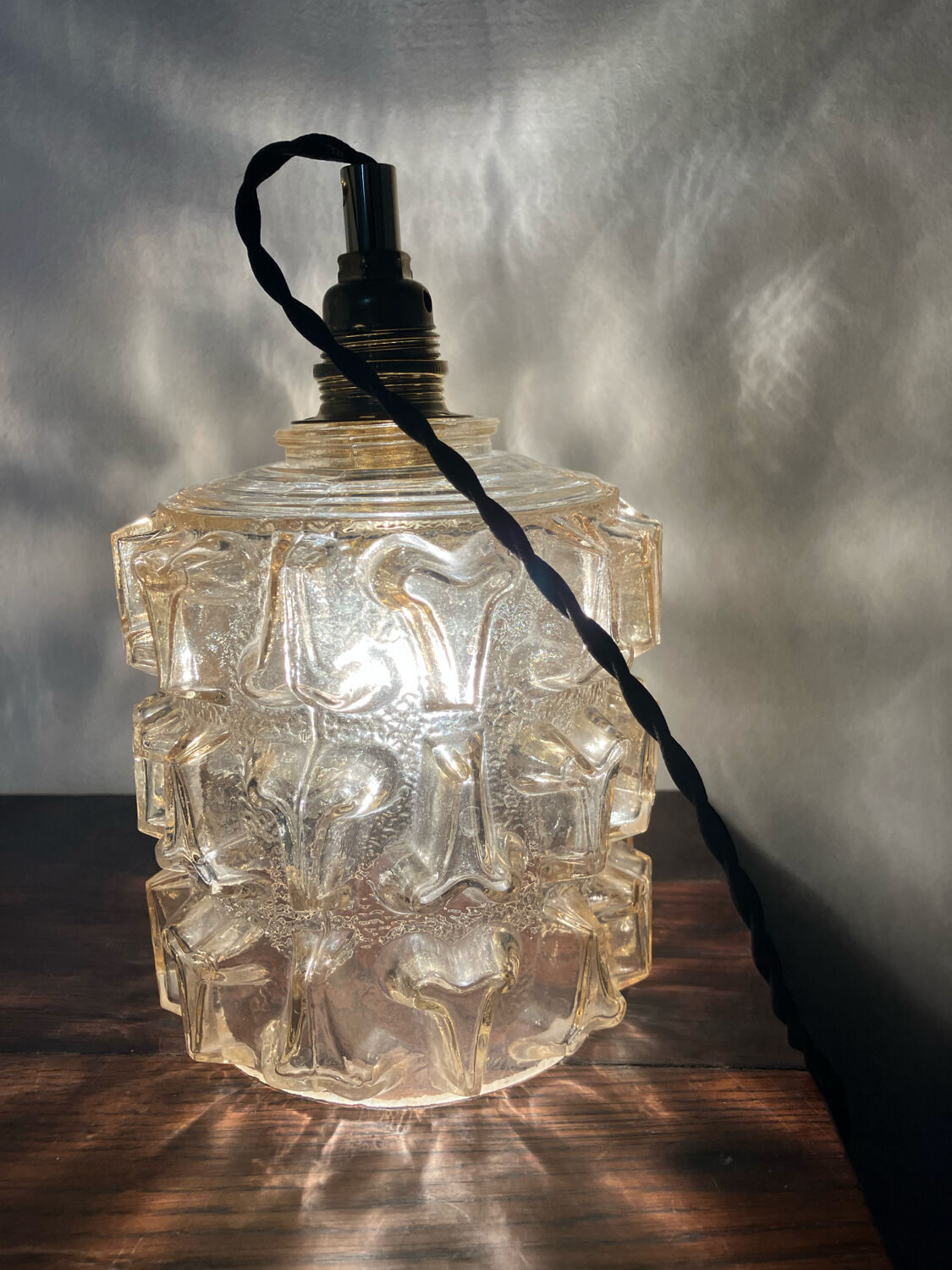 Vintage walking lamp