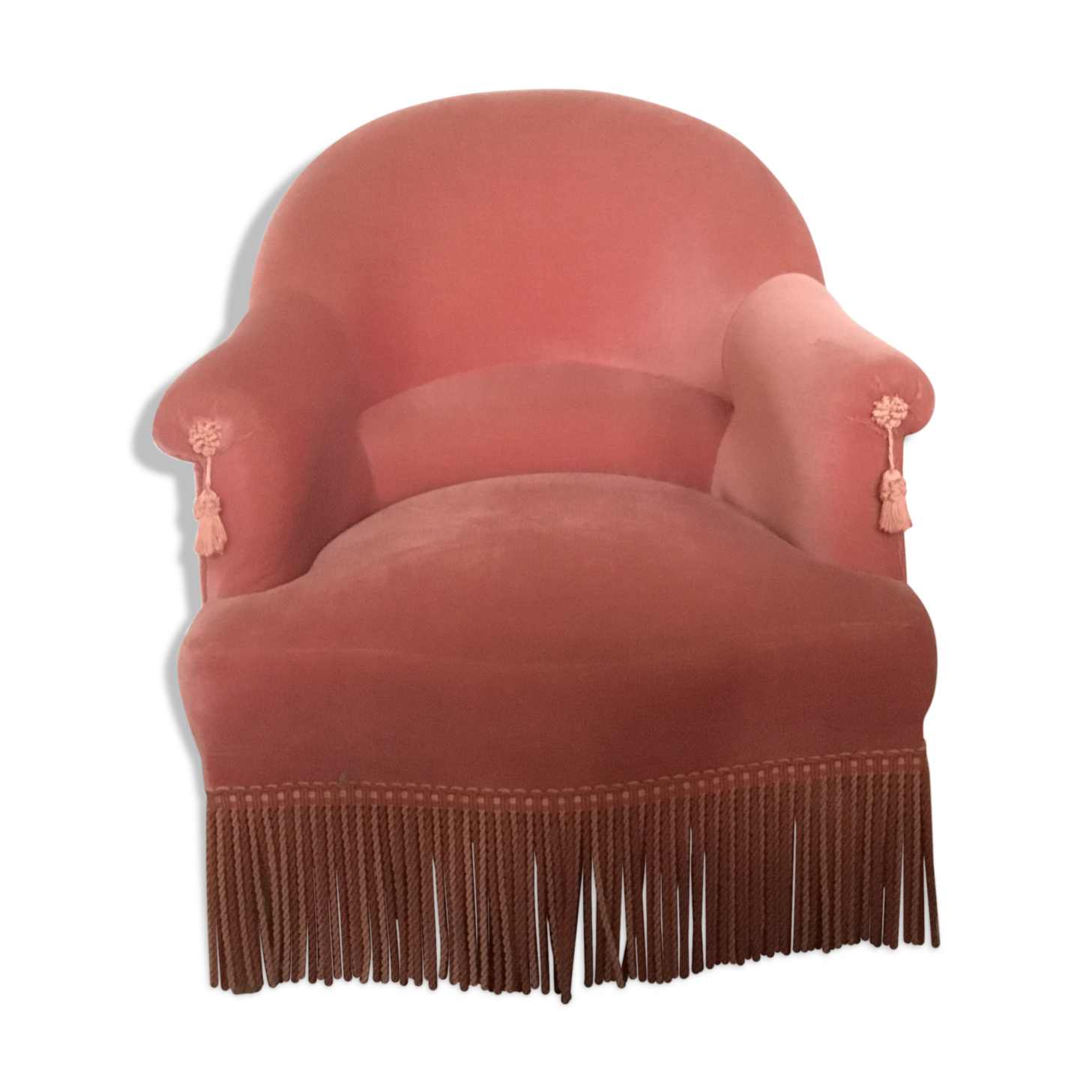 Fauteuil crapaud style Napoléon III