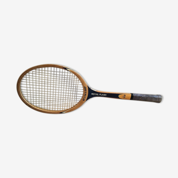 Raquette de tennis ancienne en bois vintage